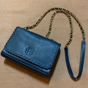 Tory Burch Marion Shrunken Shoulder Bag